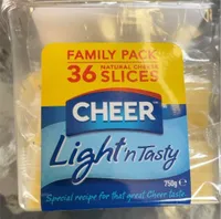 Natural Reduced Fat Cheese Slices