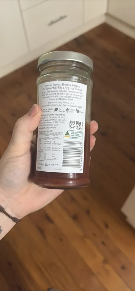 The Tomato & Cracked Pepper Relish