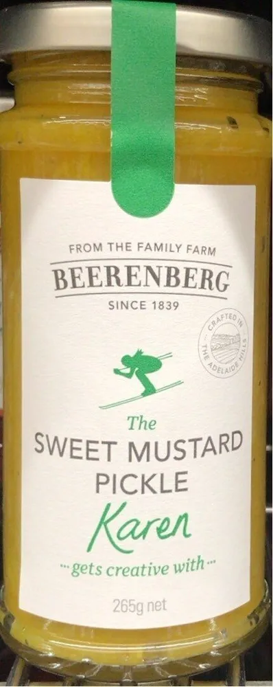 Sweet mustard pickle