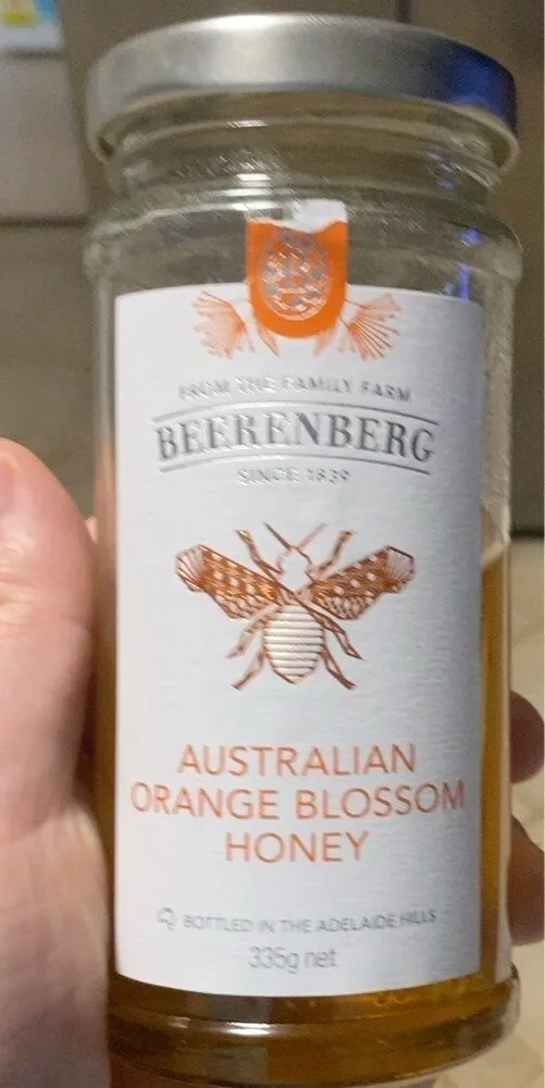 Australian orange blossom honey
