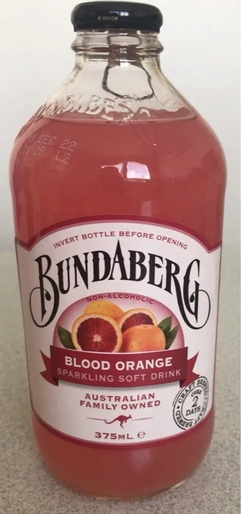 Blood orange Sparkling drink