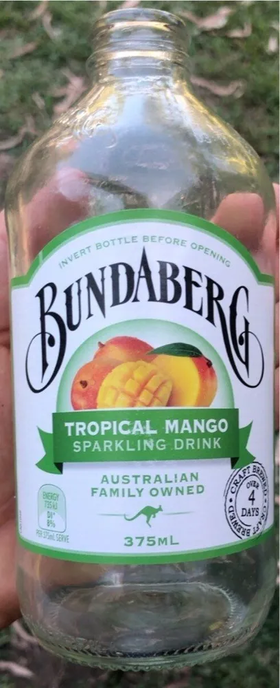 TROPICAL MANGO SPARKLING DRINK