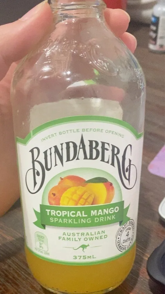 Tropical Mango Sparkling Drink