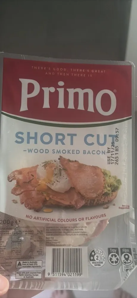 SHORT CUT - WOOD SMOKED BACON