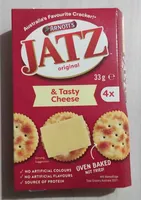 Jatz original & Tasty Cheese