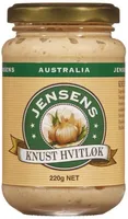 Hvitløk Knust 220g Jensen