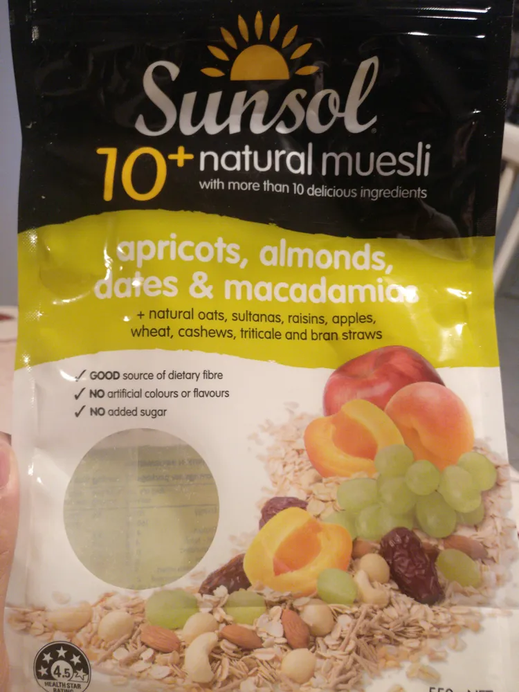 Sunsol Muesli Fruit&nut