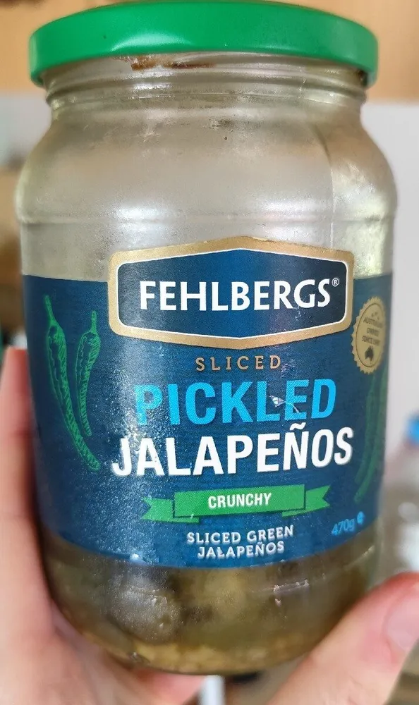 Fehlbergs Pickled Jalapenos 470g