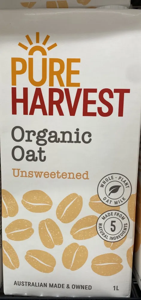 Organic Oat Unsweetened