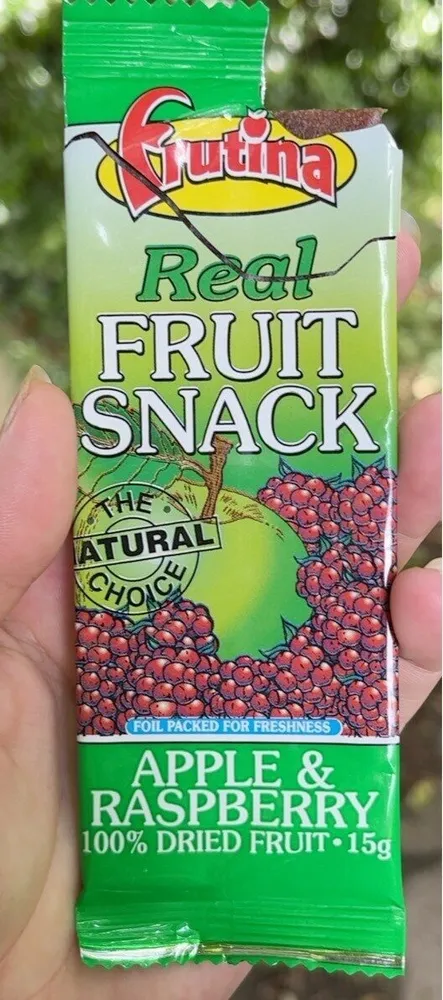 Real fruit snack