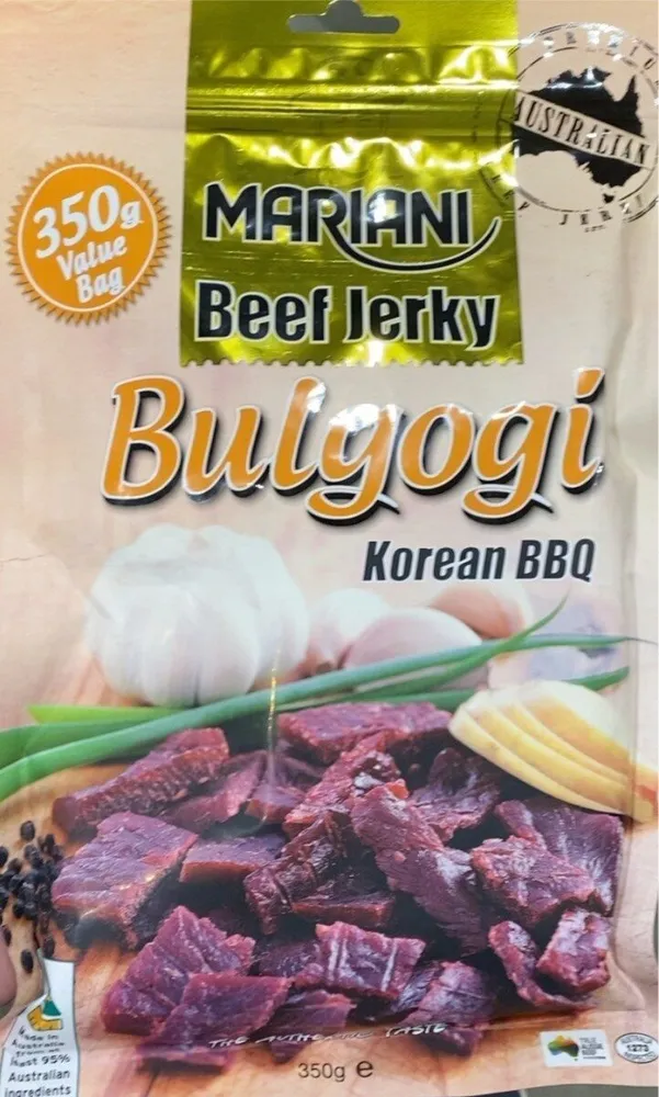 Bulgogi beef jerky