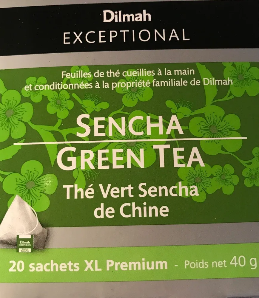 Thé Vert Sencha De Chine, Boîte De 20 Sachets