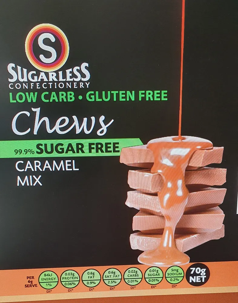 Chews caramel mix