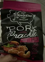 Pork crackle maple bacon