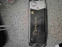 Premium large white eggs