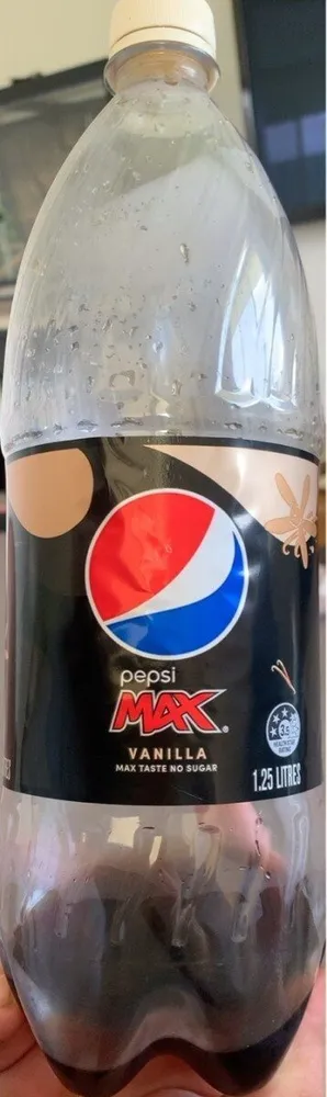 Pepsi Max Vanilla Flavour