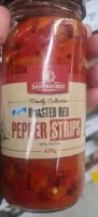 Roasted red pepper strips