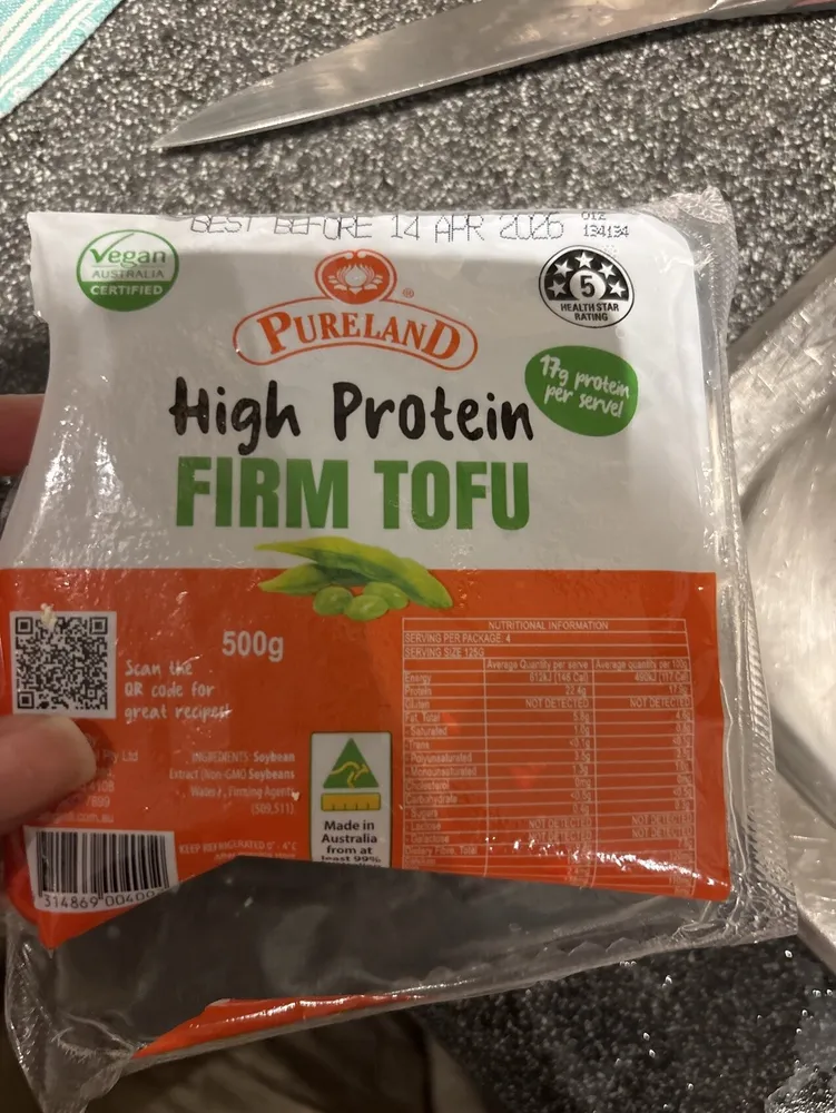High Protein Firm Tofu