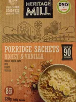 Porridge Sachets Honey & Vanilla