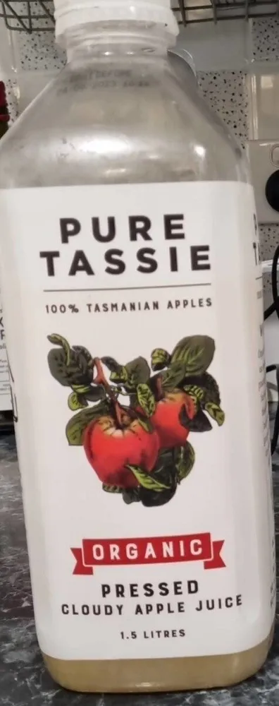 Organic pressed Apple Juice