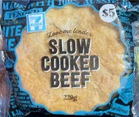 Slow cooked beef