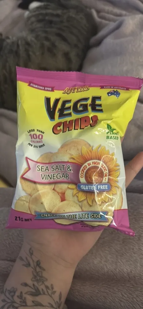 VEGE CHIPS Sea Salt & Vinegar