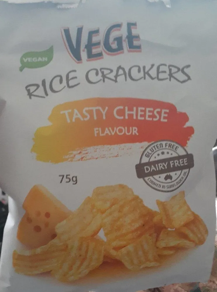 Rice Crackers Tasty Cheese Flavour