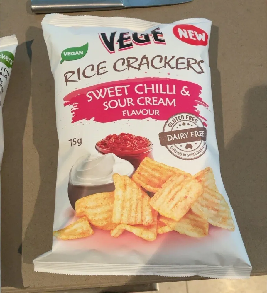 Rice Crackers Sweet Chilli & Sour Cream Flavour