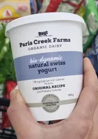 bio-dynamic natural swiss yogurt