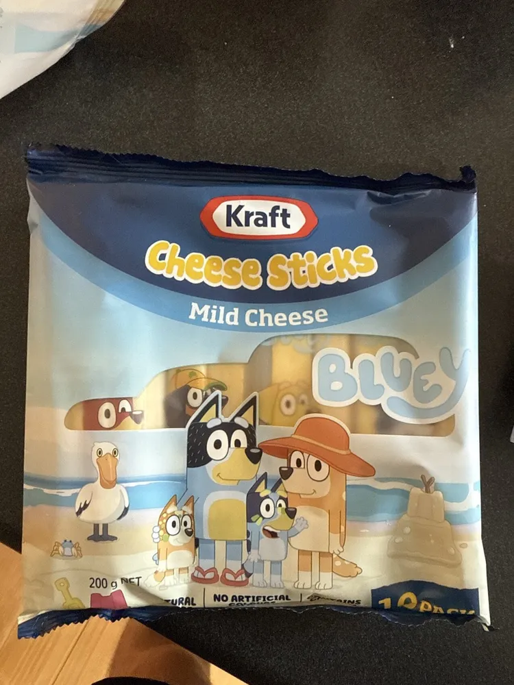Bluey Cheese Sticks