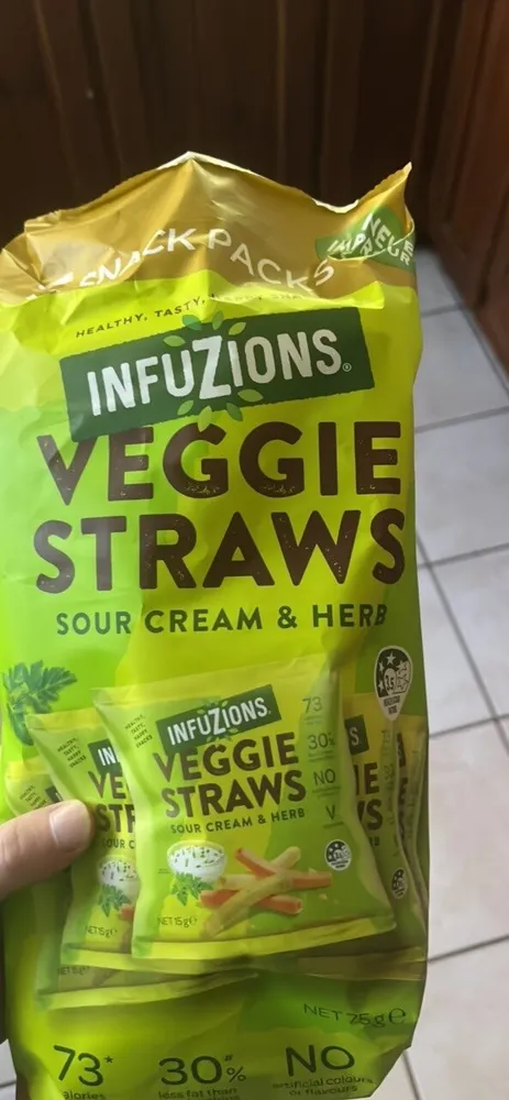 Veggie Straws Sour Cream & Herb