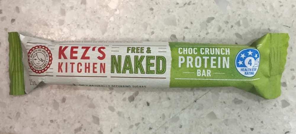 Croc crunch protein bar