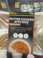 BUTTER CHICKEN WITH RICE