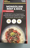S/TASTY BEEF MONGOL& RCE 400GM
