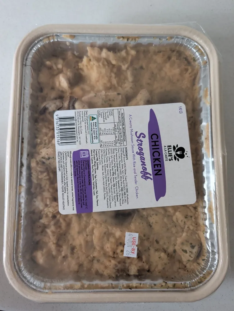 Chicken Stroganoff
