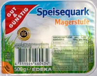 Speisequark Magerstufe
