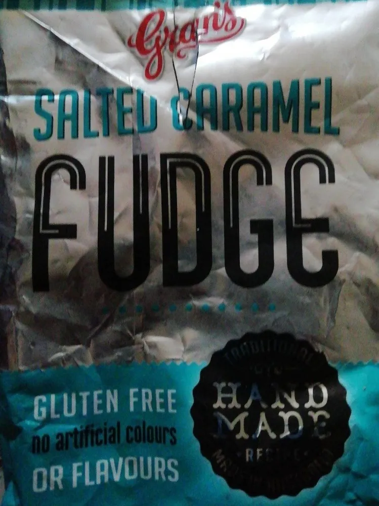 Salted caramel fudge