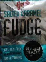 Salted caramel fudge