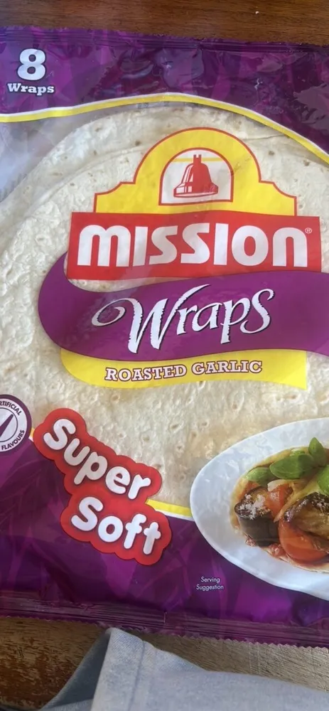 Wraps Roasted Garlic