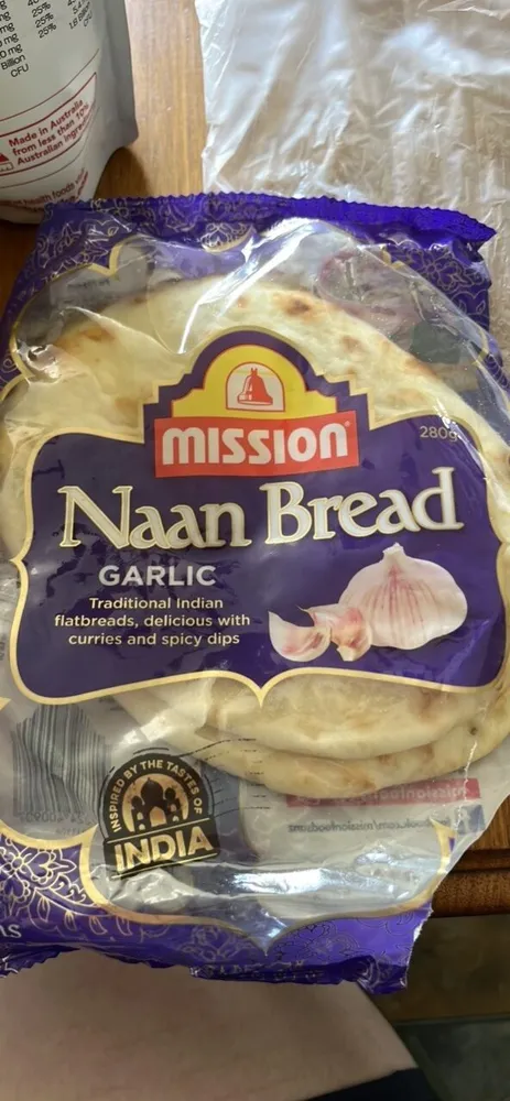 Naan Bread Garlic
