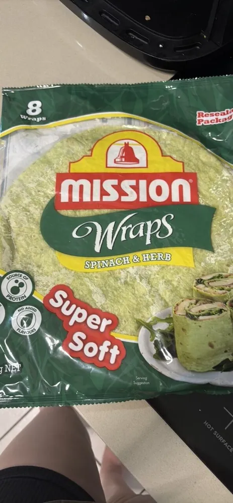 Wraps Spinach & Herb