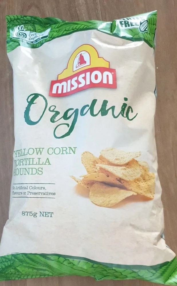 Yellow Corn Tortilla Rounds