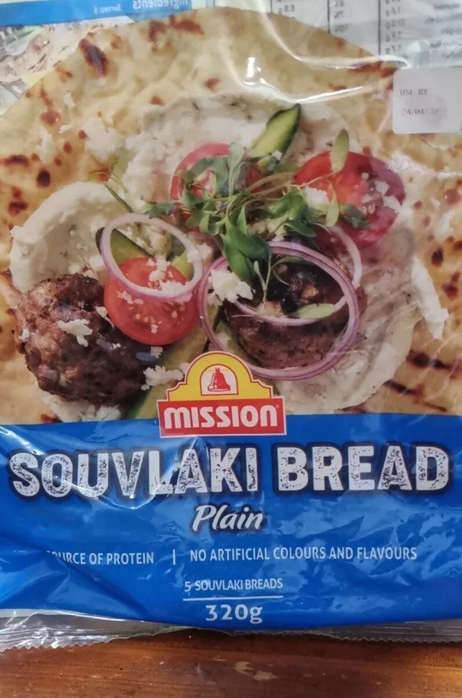 Souvlaki Bread Plain