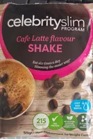 Cafe latte flavour shake