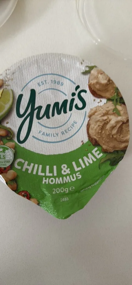 CHILLI & LIME HOMMUS