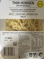Thin Hokkien Stir Fry Noodles