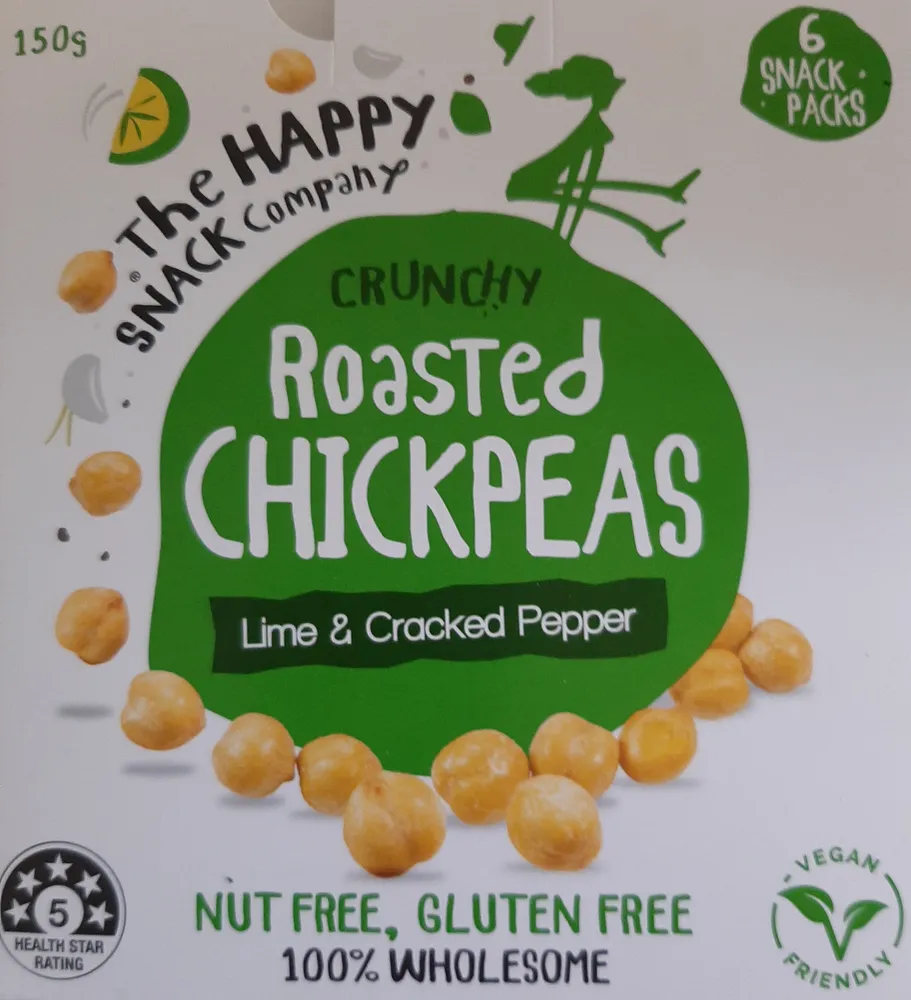Roasted Chickpeas Lime & Cracked Pepper