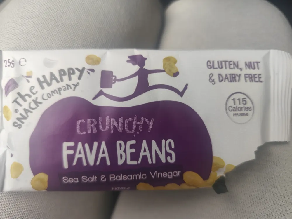 Crunchy Fava Beans Sea Salt & Balsamic Vinegar