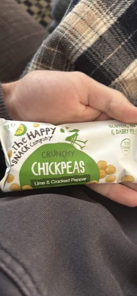 Crunchy Chickpeas Lime & Cracked Pepper