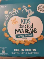 Kids Roasted Fava Beans Lightly Salted Flavour
